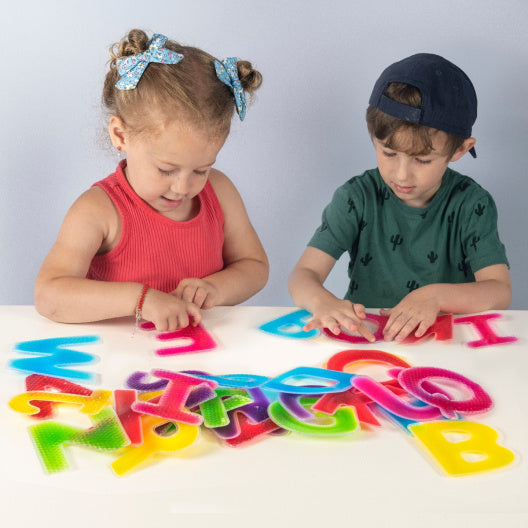 Sensory Gel Letters (4.25" H x 3" W)