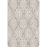 Seventh Heaven 5'4" x 7'8" area rug in color Beige