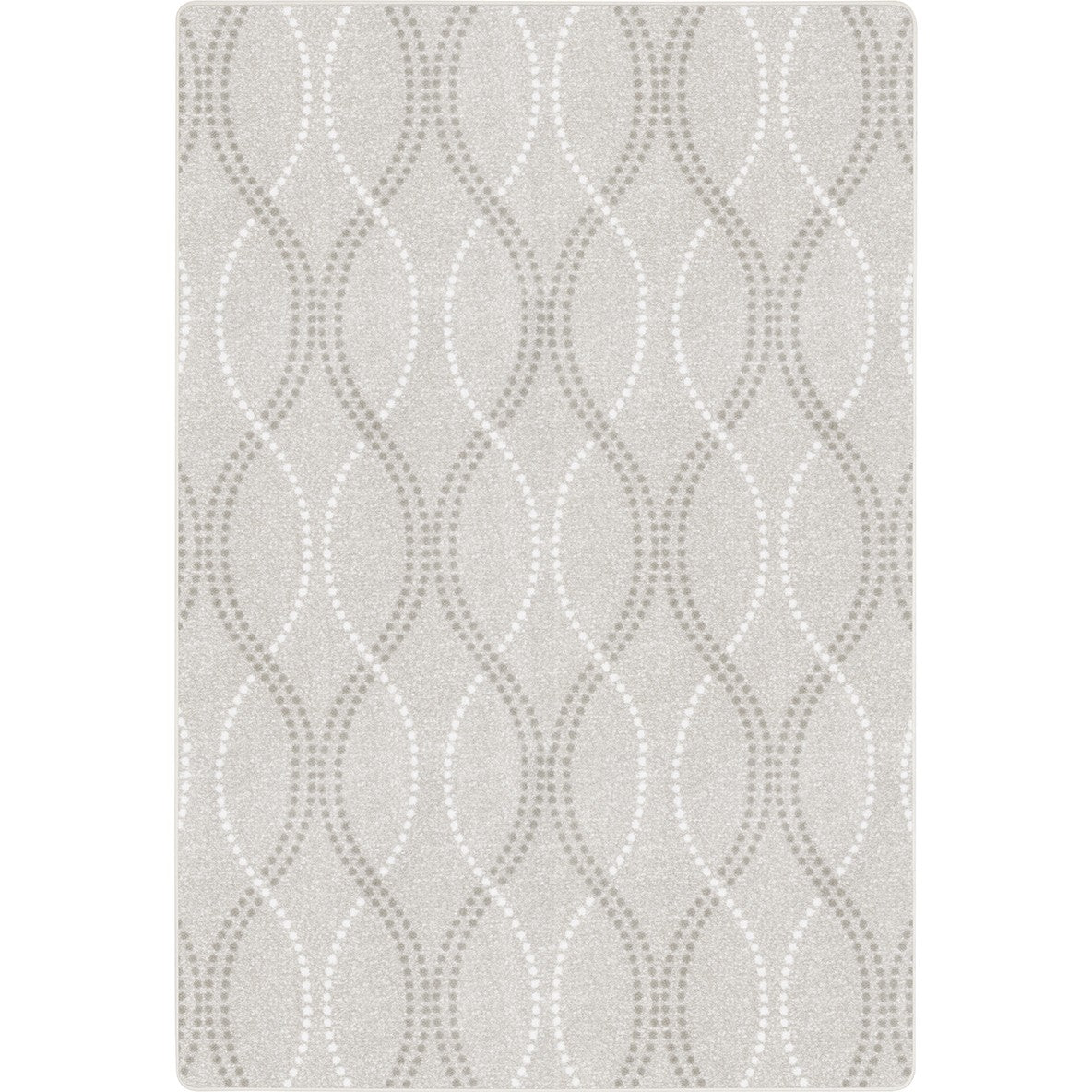 Seventh Heaven 10'9" x 13'2" area rug in color Dove