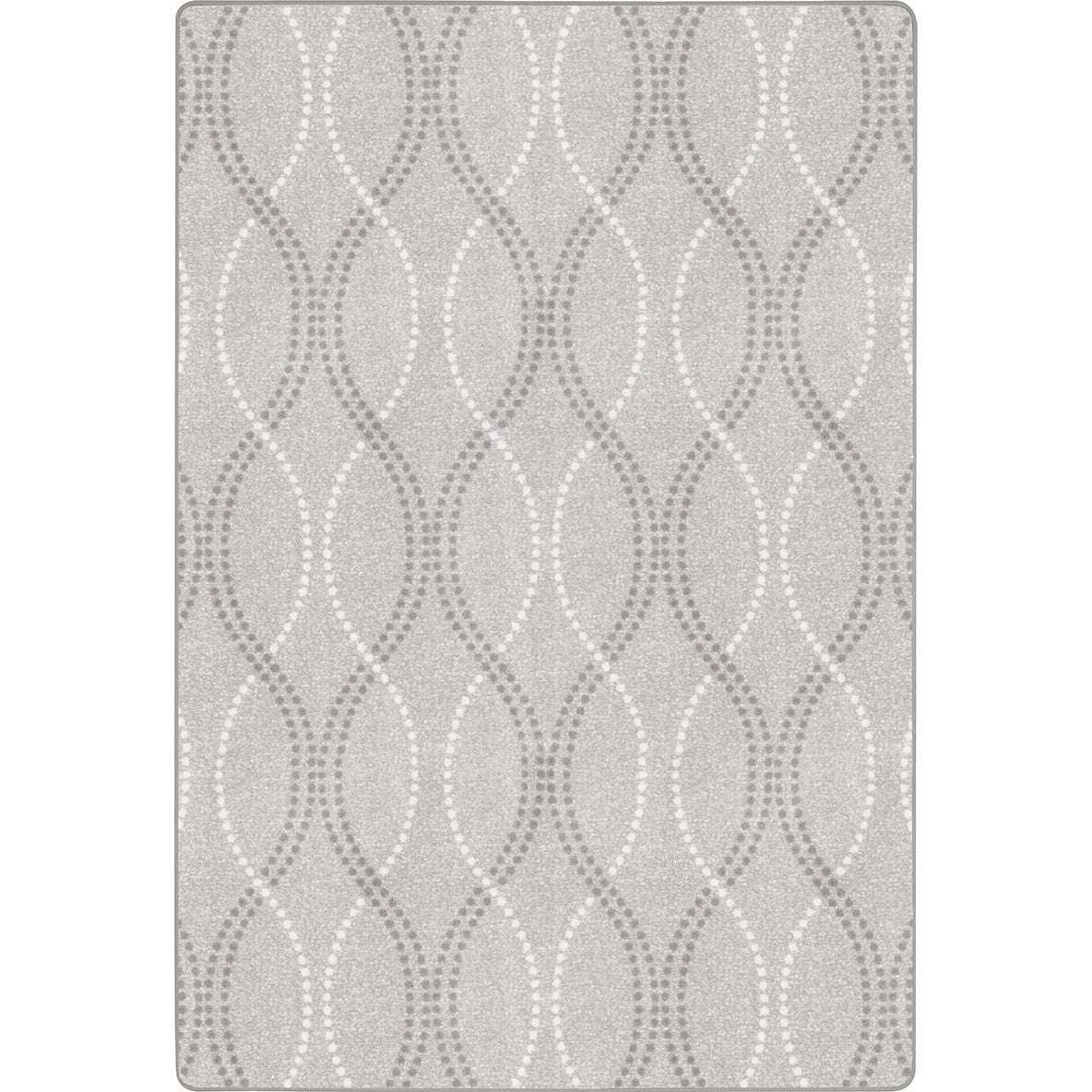 Seventh Heaven 7'8" x 10'9" area rug in color Morning Fog