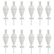 Funnel, Separatory, Borosilicate Glass, Glass Stopcock, 250ml, Case of 12