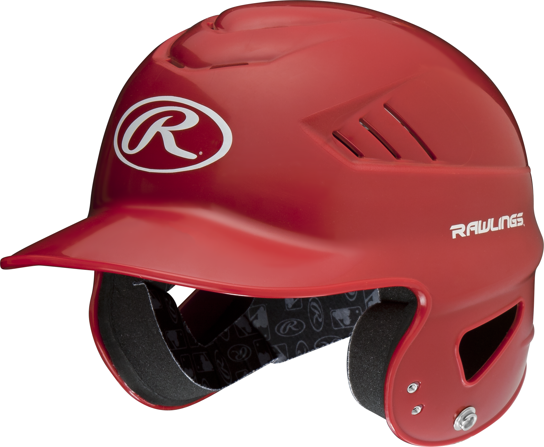Rawlings Coolflo Youth Batting Helmet - Osfm - Scarlet