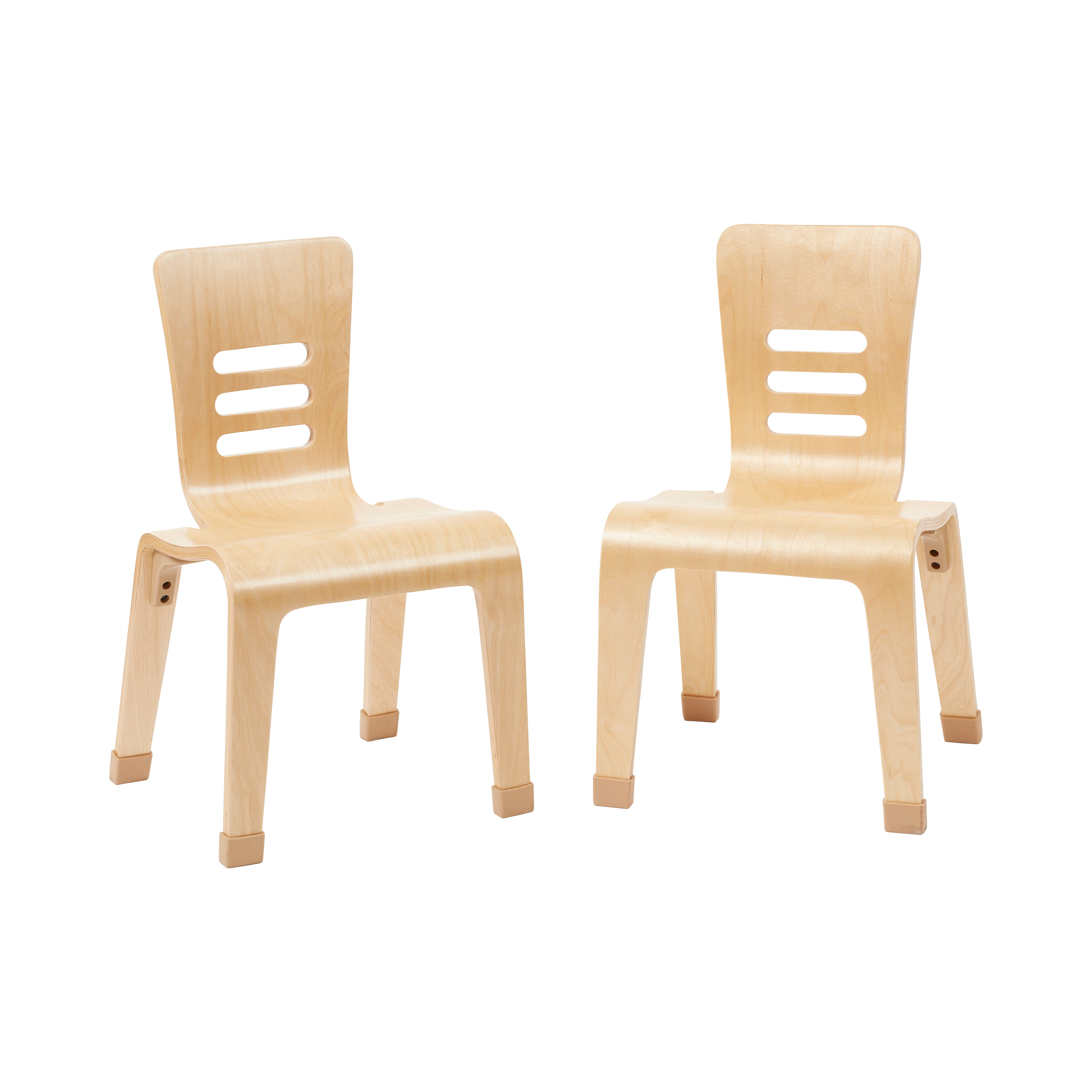 14in Bentwood Chair 2-Pack - Natural