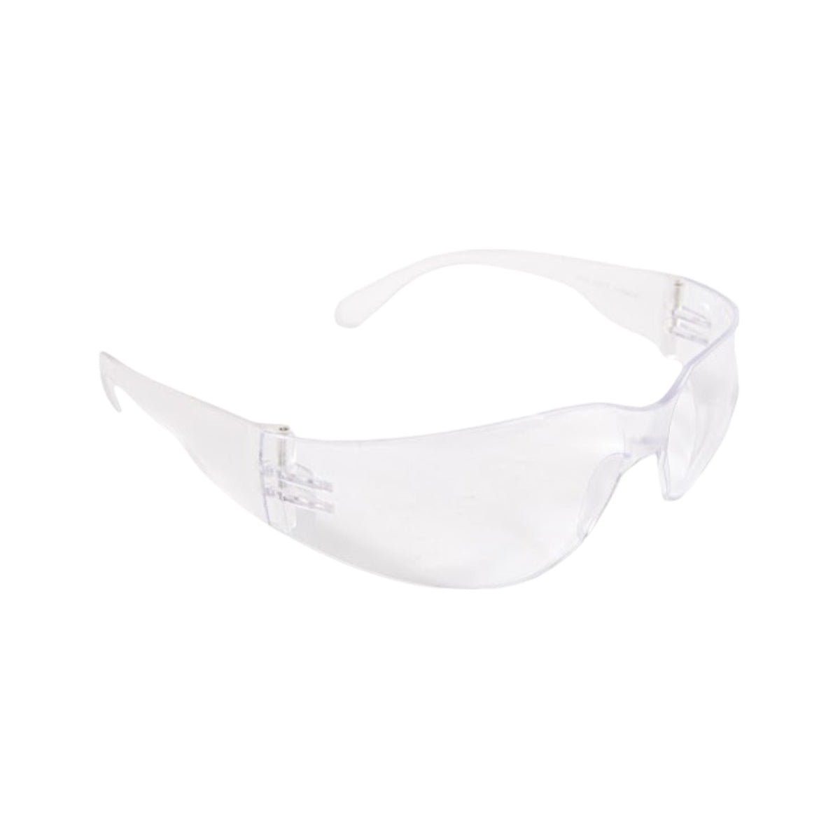 Safety Glasses. High Impact Resistance, UV 385 protection, Anti-Scratch Coated Lens, Frame & Lens Polycarbonate, Clear Color, Pack of 12