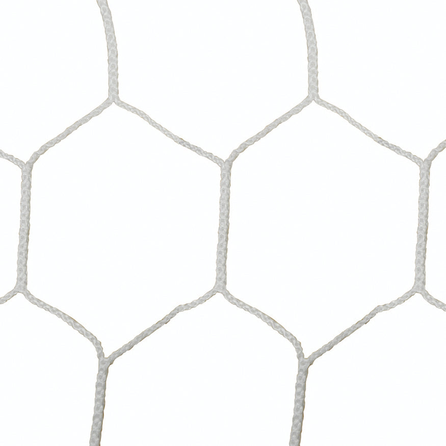 Soccer Goals - Classic Official Round Goal Deluxe Package (8 ft.H x 24 ft.W x 4 ft.B x 10 ft.D) - NFHS, NCAA, FIFA Compliant
