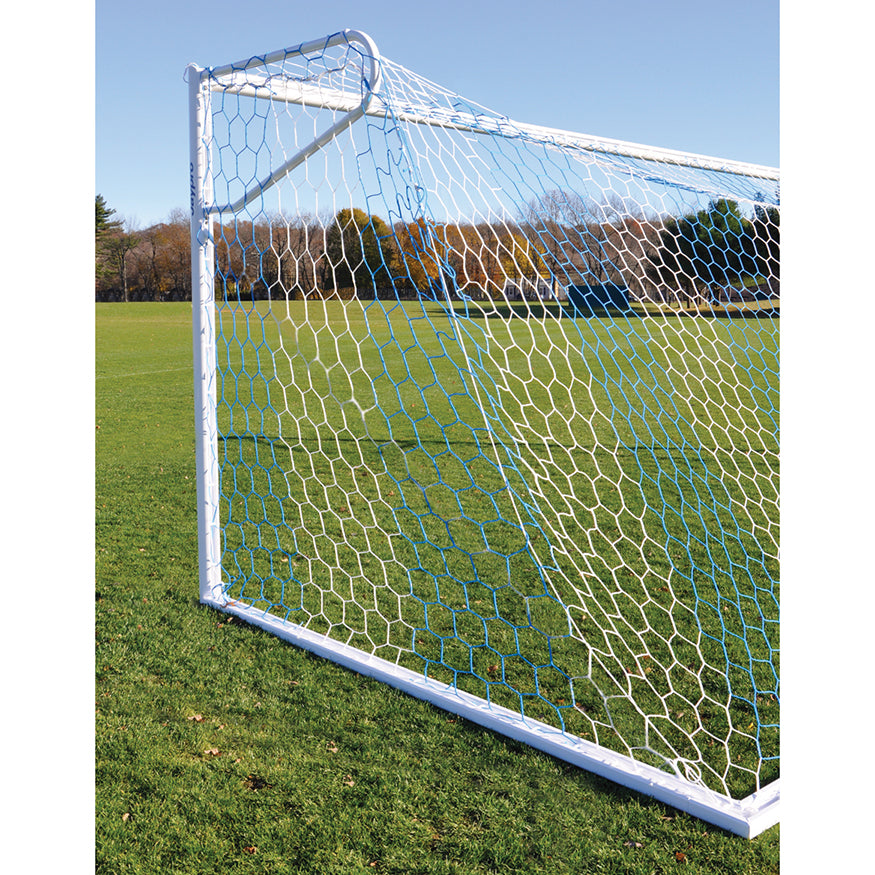 Soccer Goals - Nova  Premiere Goal (8 ft.H x 24 ft.W x 4 ft.B x 10 ft.D) - NFHS, NCAA, FIFA Compliant