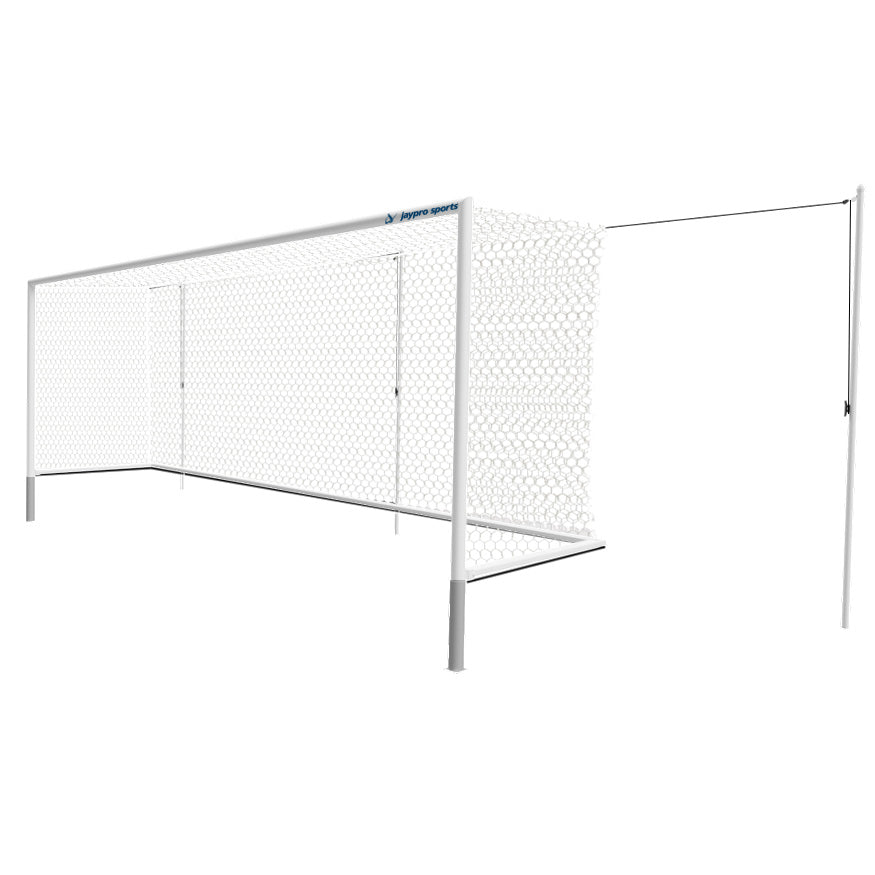 Soccer Goals - Nova  World Class Stadium Goal (8 ft.H x 24 ft.W x 6 ft.B x 6 ft.D) - NFHS, NCAA, FIFA Compliant
