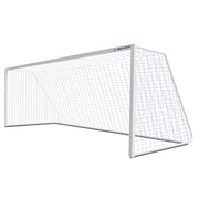 Soccer Goals - Classic Official Square Goal (8 ft.H x 24 ft.W x 4 ft.B x 10 ft.D) - NFHS, NCAA, FIFA Compliant