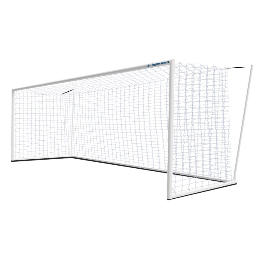 Soccer Goals - Nova  World Cup Goal (8 ft.H x 24 ft.W x 7 ft.B x 8 ft.D) - NFHS, NCAA, FIFA Compliant