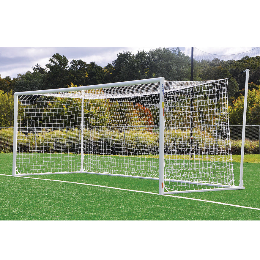 Soccer Goals - Nova  World Cup Goal Package (8 ft.H x 24 ft.W x 7 ft.B x 8 ft.D) - NFHS, NCAA, FIFA Compliant