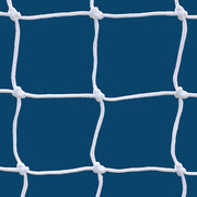 Soccer Goal Replacement Nets (4-3/4 in. Sq. - 4mm Braided Mesh) (8 ft.H x 24 ft.W x  6 1/2 ft.B x 7 1/2 ft.D) (White)