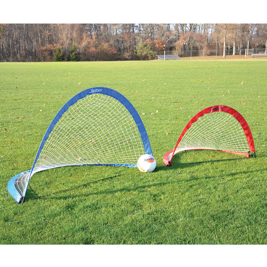 Soccer Pop-Up Trainers with Bag (4 ft.W x 2-1/2 ft.H x 2-1/2 ft.D) (Red)