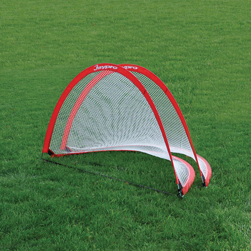 Soccer Pop-Up Trainers with Bag (4 ft.W x 2-1/2 ft.H x 2-1/2 ft.D) (Red)