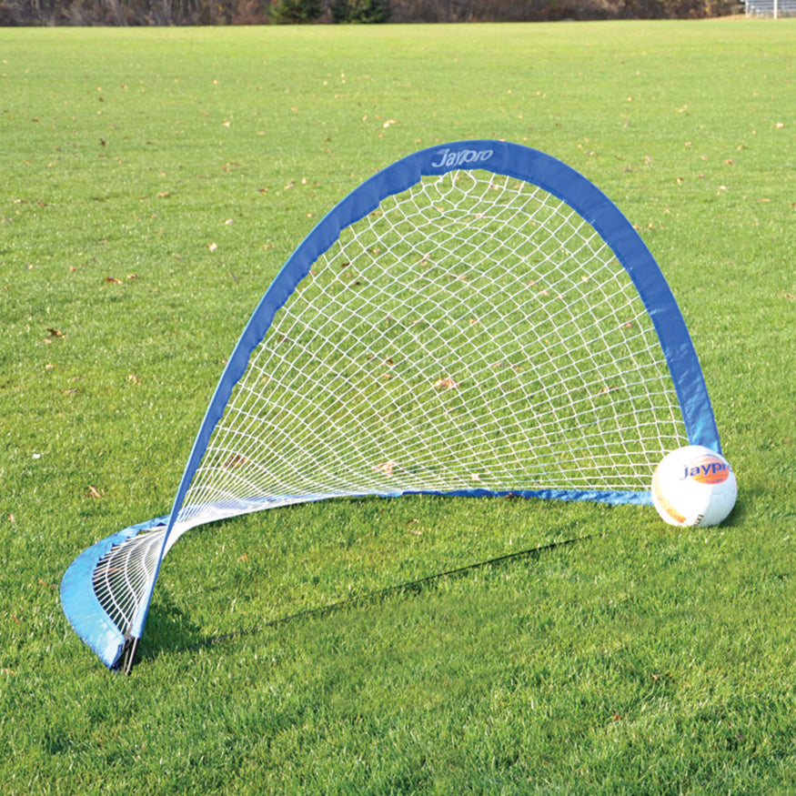 Soccer Pop-Up Trainers with Bag (6 ft.W x 3 ft.4 in.H x 3 ft.4 in.D) (Blue)