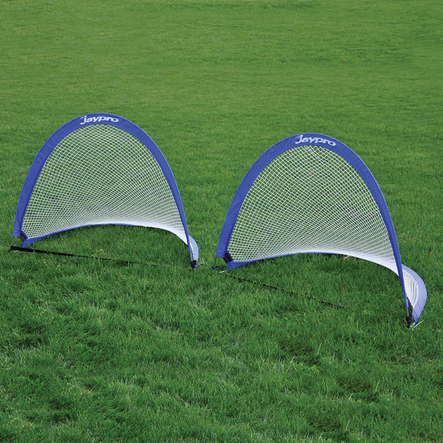 Soccer Pop-Up Trainers with Bag (6 ft.W x 3 ft.4 in.H x 3 ft.4 in.D) (Blue)