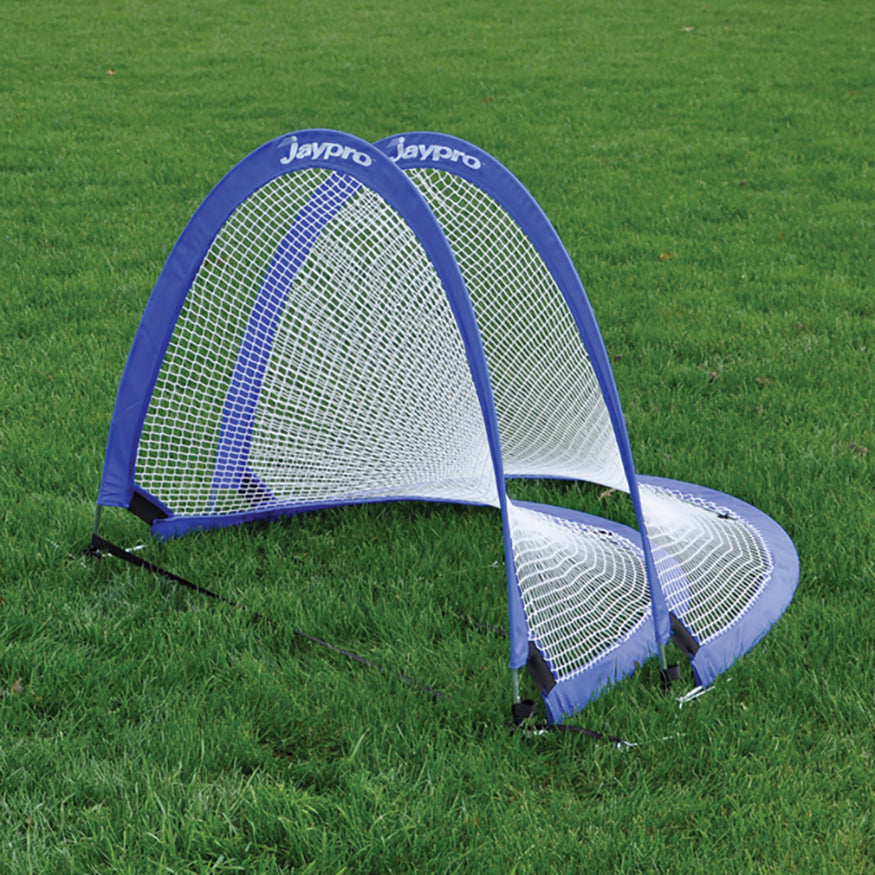 Soccer Pop-Up Trainers with Bag (6 ft.W x 3 ft.4 in.H x 3 ft.4 in.D) (Blue)