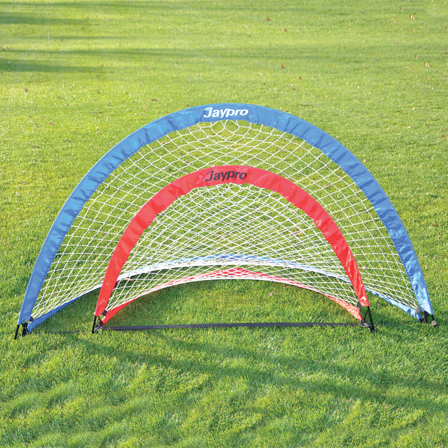 Soccer Pop-Up Trainers with Bag (6 ft.W x 3 ft.4 in.H x 3 ft.4 in.D) (Blue)