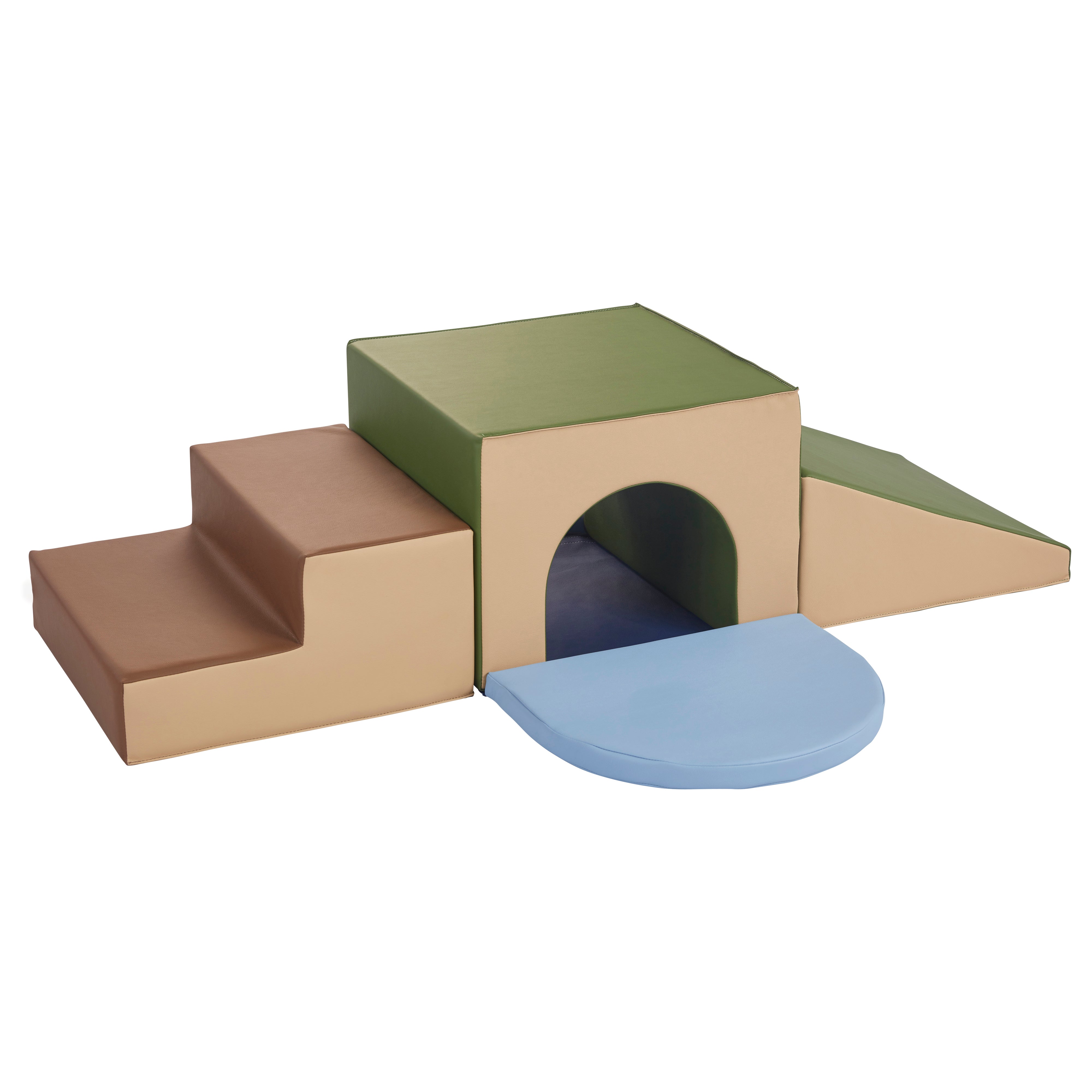 SoftScape Single Tunnel Plus Climber - Earthtone