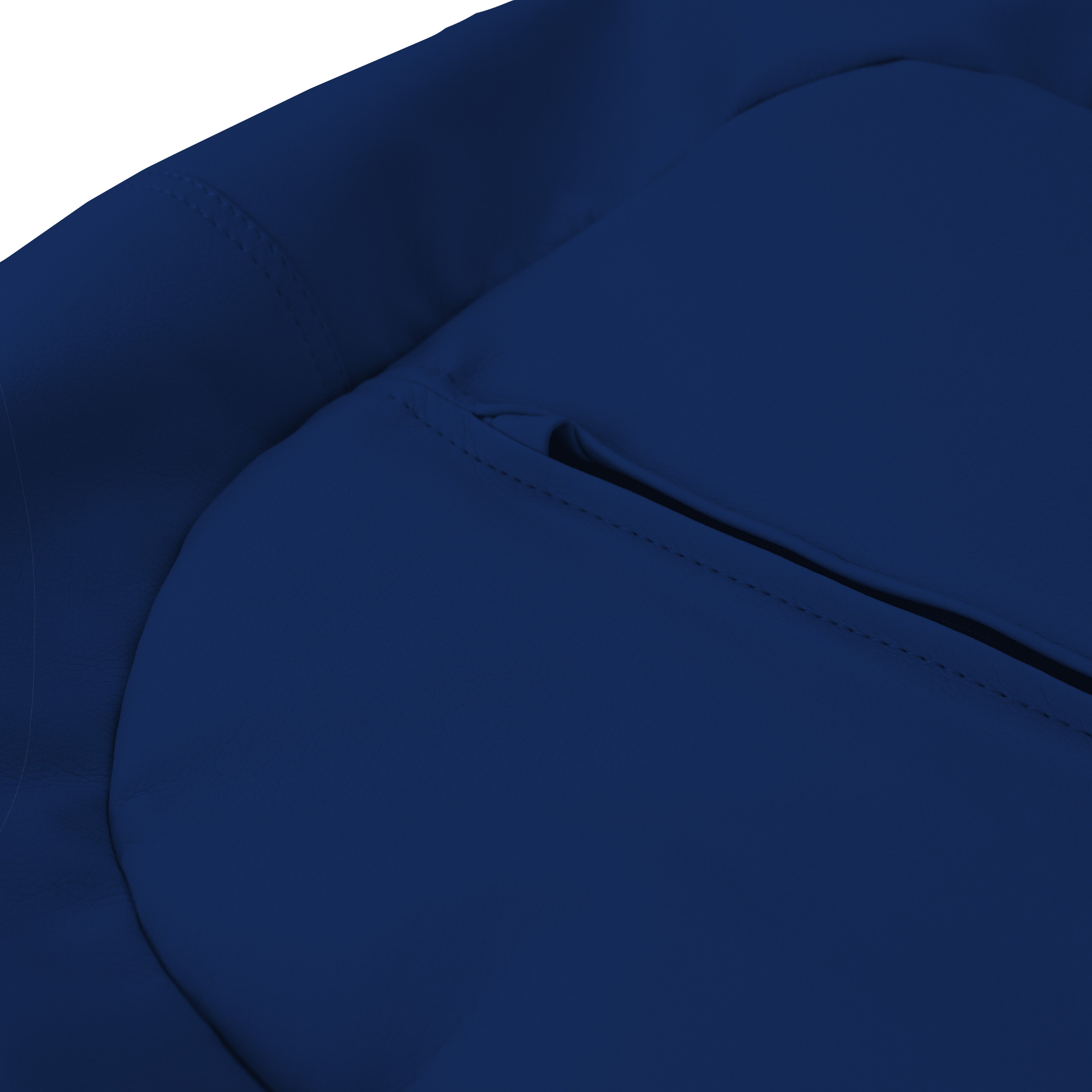 30" Round Vinyl Bean Bag - Eclipse