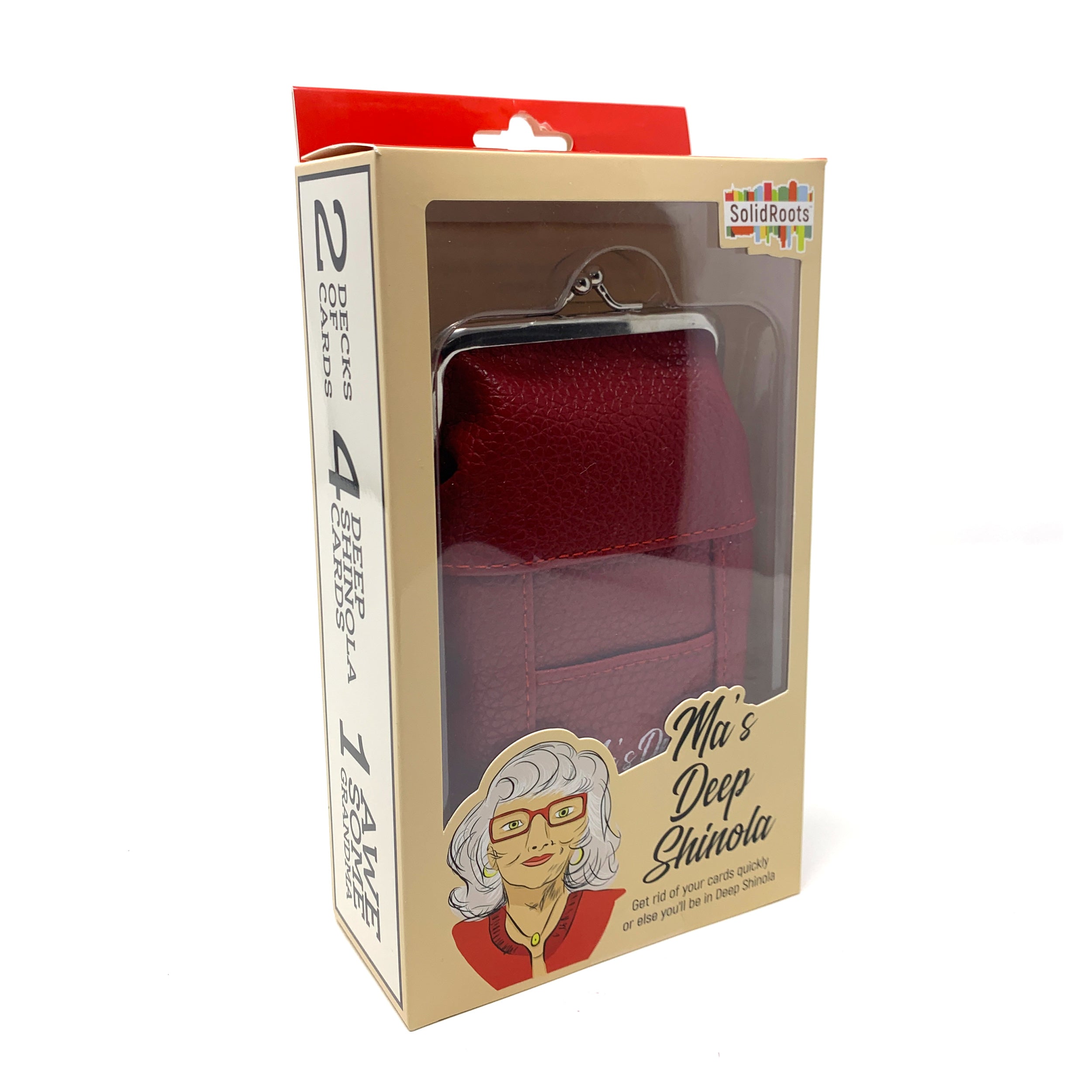 Spin Master Games, SolidRoots Ma's Deep Shinola Family Card Game, 2-5 Players, for Ages 8 & Up