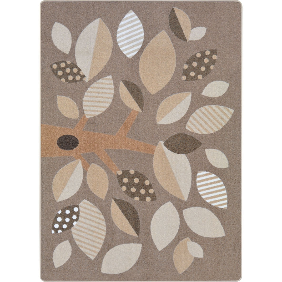 Shady Grove 10'9" x 13'2" area rug in color Neutral
