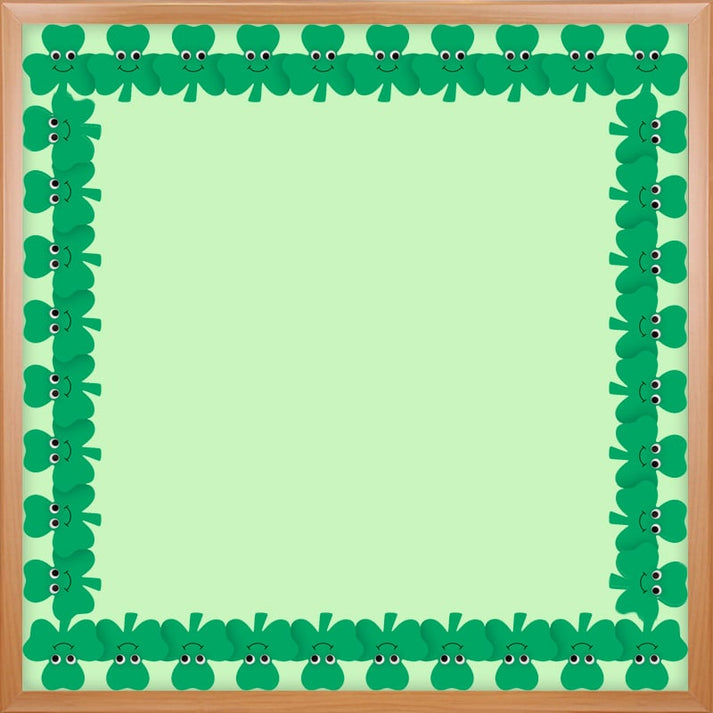 Border - 12 Strips Ea. 3"x36" - Happy Shamrocks Die-Cut