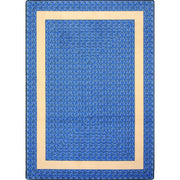 Sharing Circle 10'9" x 13'2" area rug in color Blue