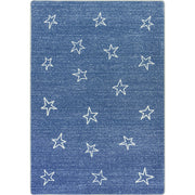 Shine On 3'10" x 5'4" area rug in color Blue Skies