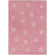 Shine On 7'8" x 10'9" area rug in color Blush