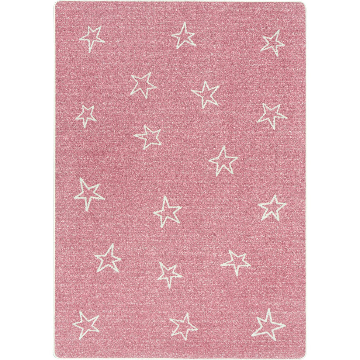 Shine On 5'4" x 7'8" area rug in color Blush