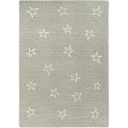 Shine On 5'4" x 7'8" area rug in color Linen