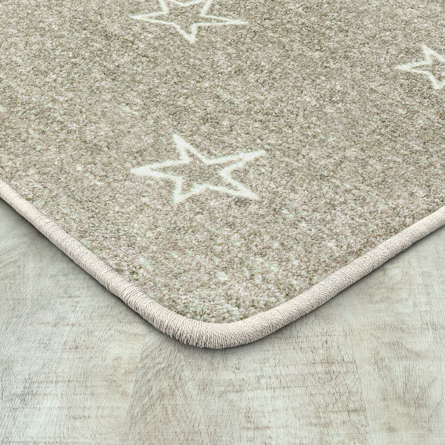 Shine On 7'8" x 10'9" area rug in color Linen