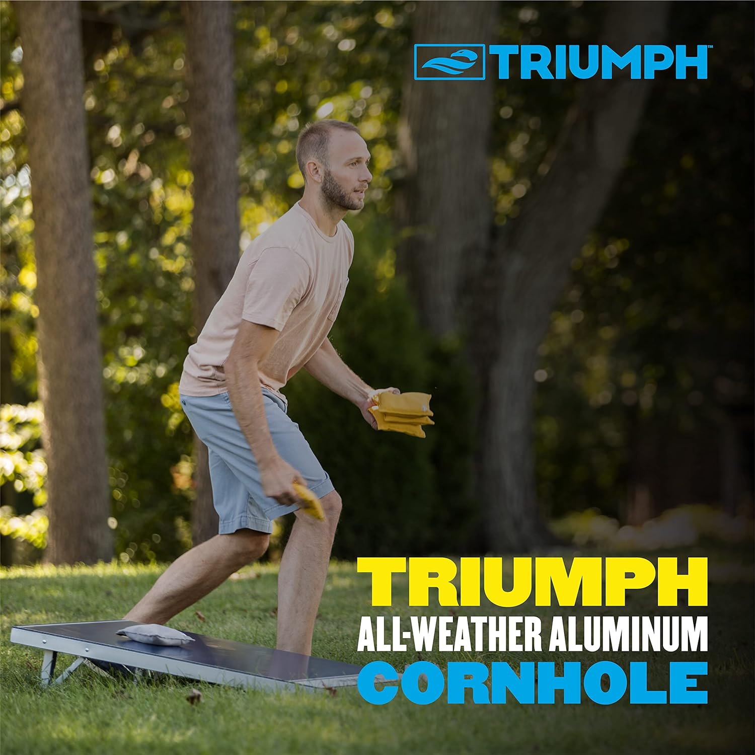 Triumph All-Pro Aluminum Cornhole Set