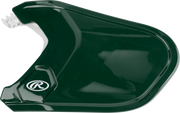 Rawlings Mach Adjust  Lhb Gloss Jaw Guard  - Dark Green