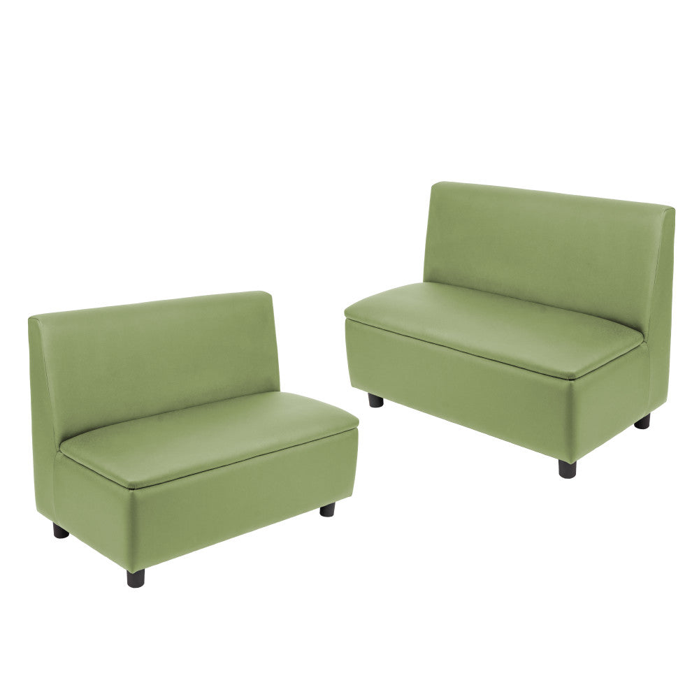 Kid Comfort Collective Modular Sofas, 2-Piece - Fern Green