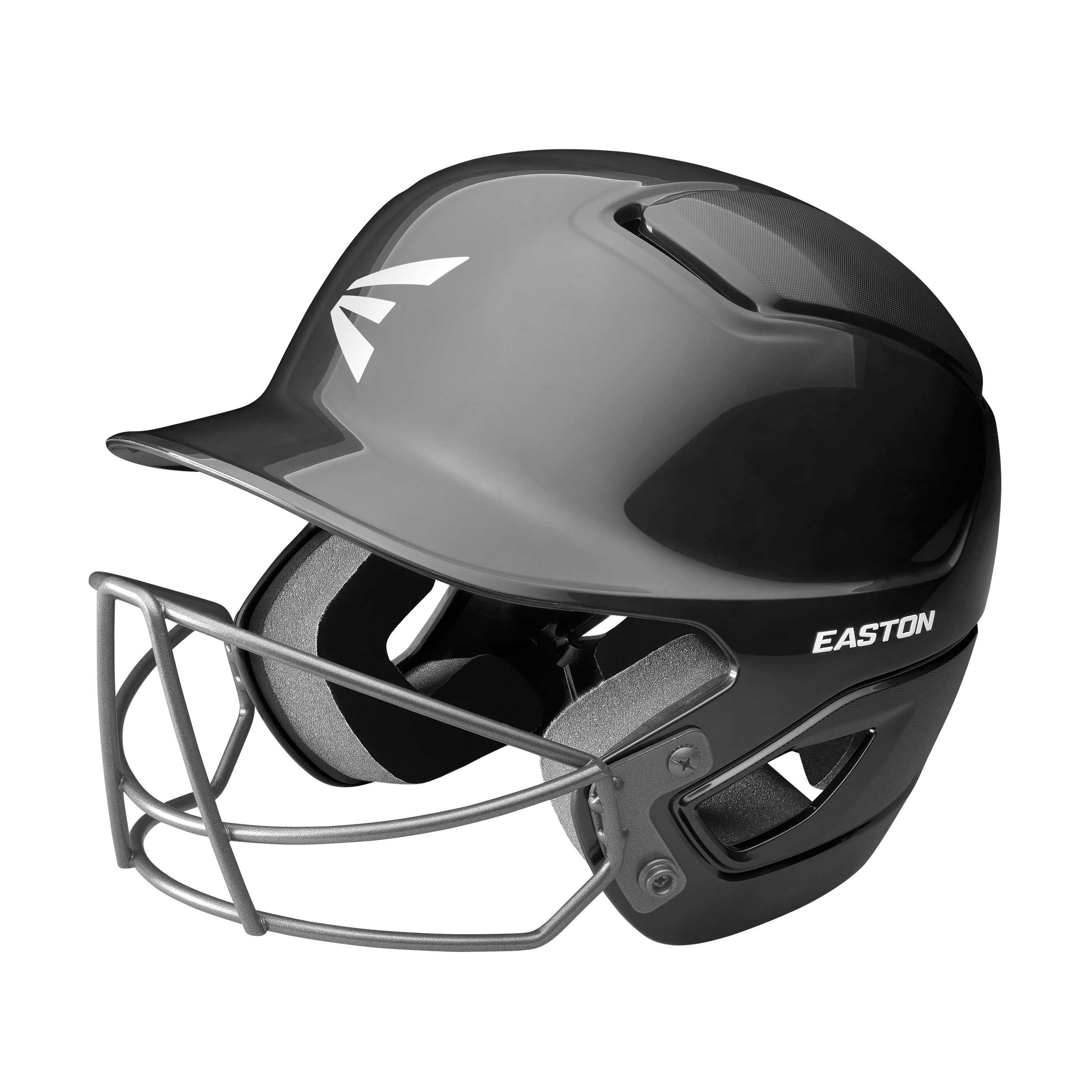 Easton Alpha With Baseball/Softball Mask 3.0 Large/Xlarge Batting Helmet - Large/Extra Large - Black