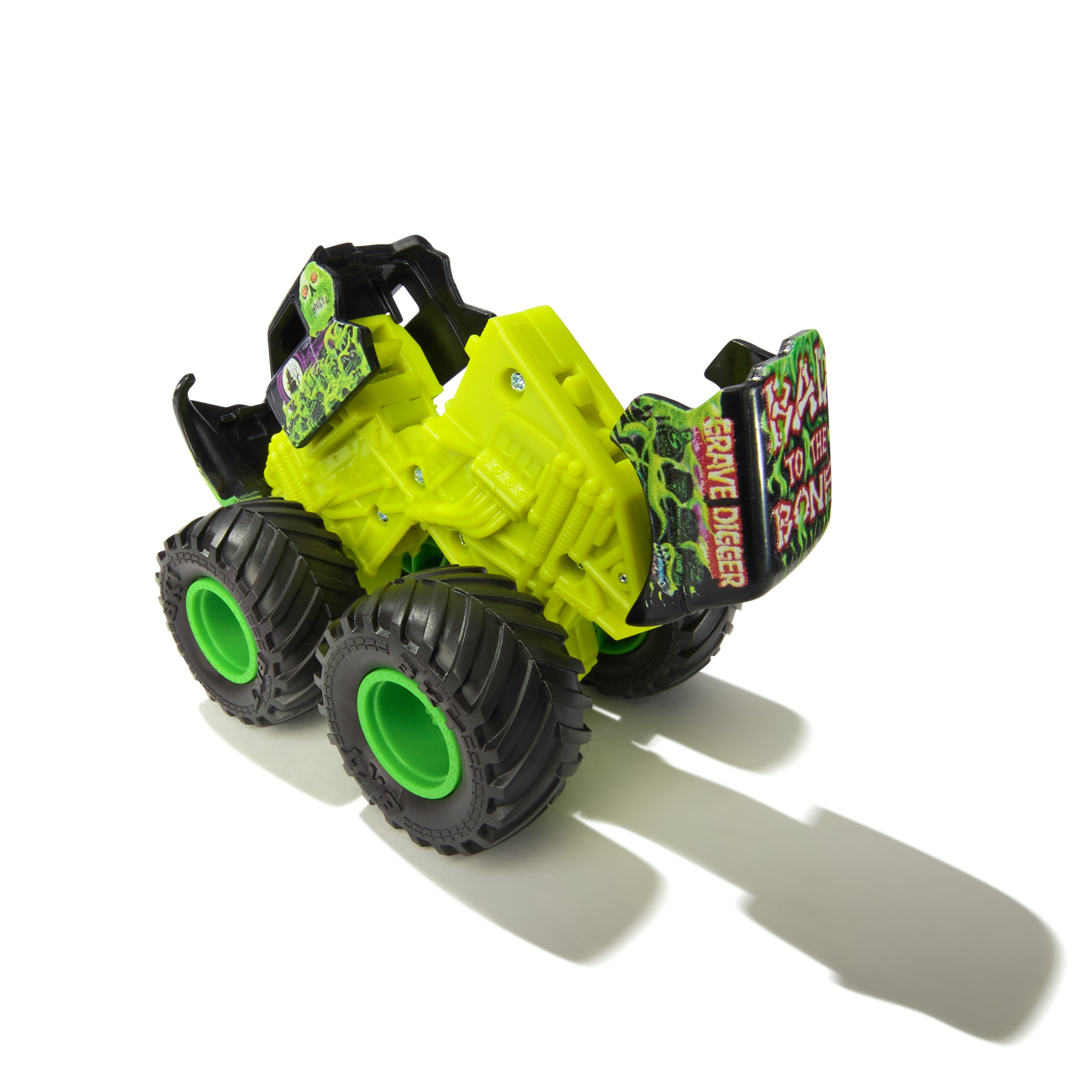 Monster Jam Smash & Bash, 1:64 Die Cast Repairable Monster Truck, Kids Toys for Boy and Girls Ages 3 and up Styles May Vary