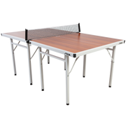 Space Saver Table Tennis Table 71" L X 40.5" W X 30" H, Woodgrain