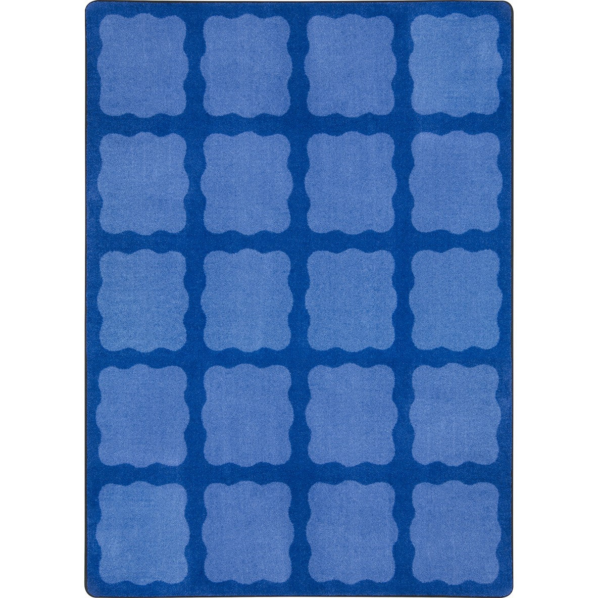 Simply Squares 5'4" x 7'8" area rug in color Multi