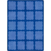 Simply Squares 5'4" x 7'8" area rug in color Multi