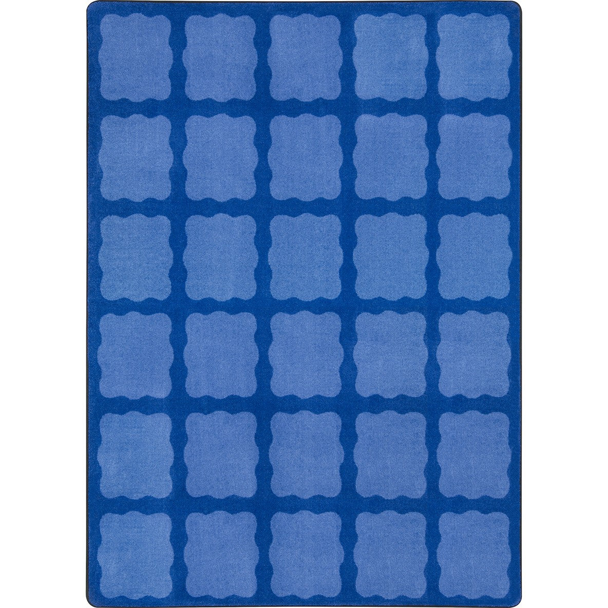 Simply Squares 7'8" x 10'9" area rug in color Multi