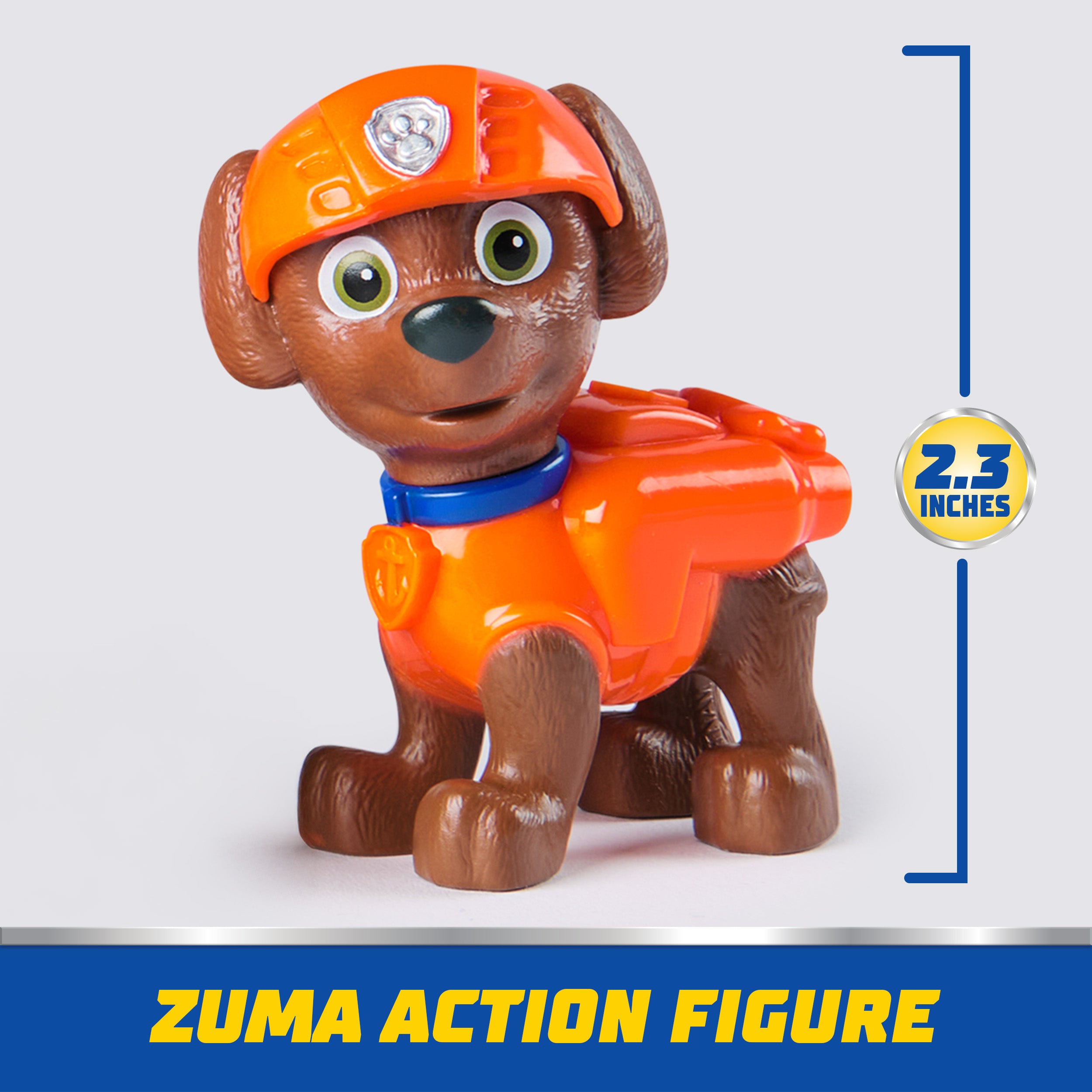 PAW Patrol, Zuma’s Hovercraft, Toy Vehicle with Collectible Action Figure, Sustainably Minded Kids Toys for Boys & Girls Ages 3 and Up
