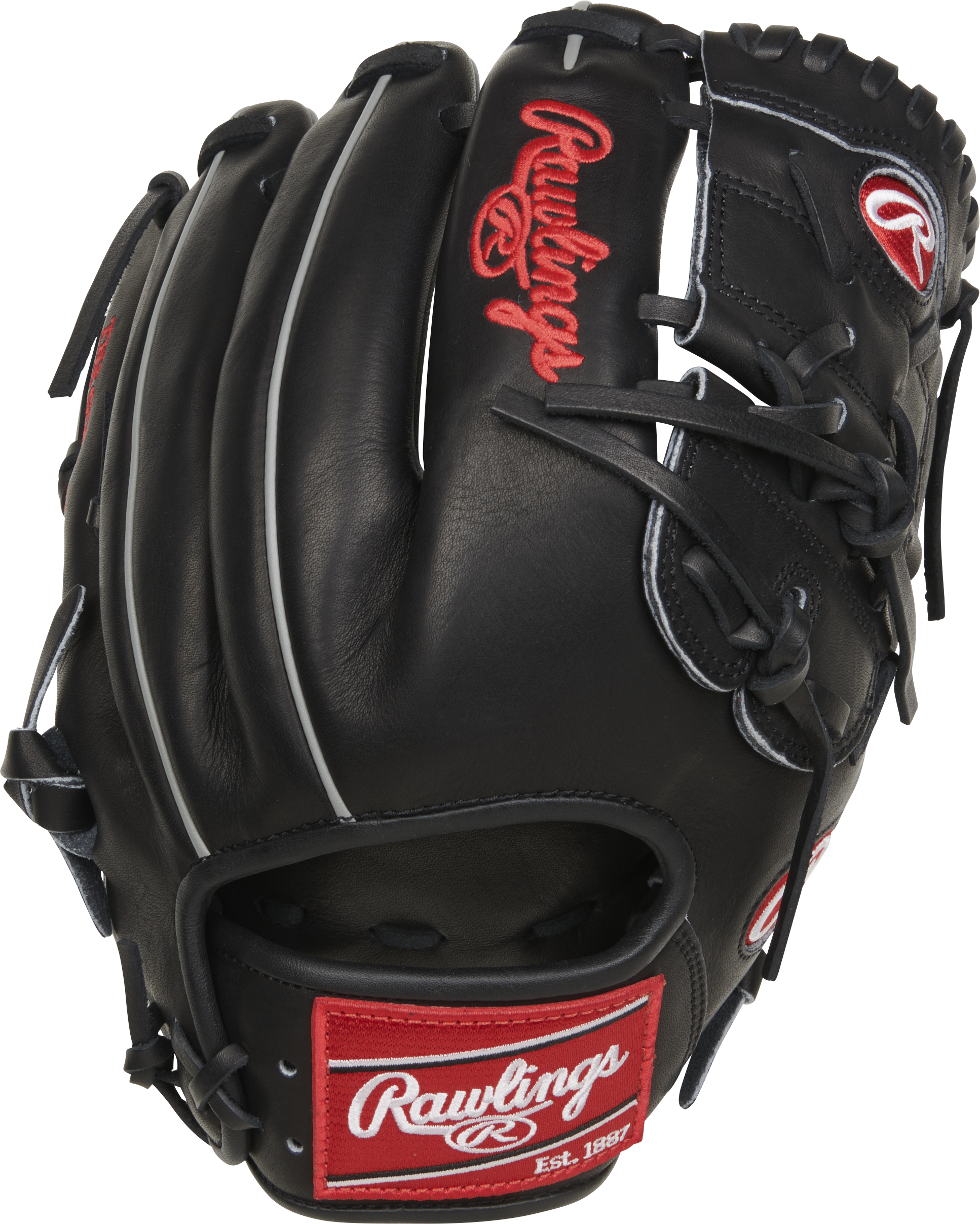 Rawlings Heart Of The Hide Traditional Series 12-Inch Baseball Glove - Right Hand Thrower - Black