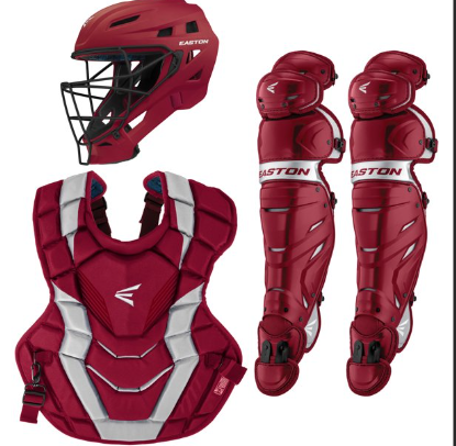 Easton Elite X Adult Catchers Box Set - Cardinal
