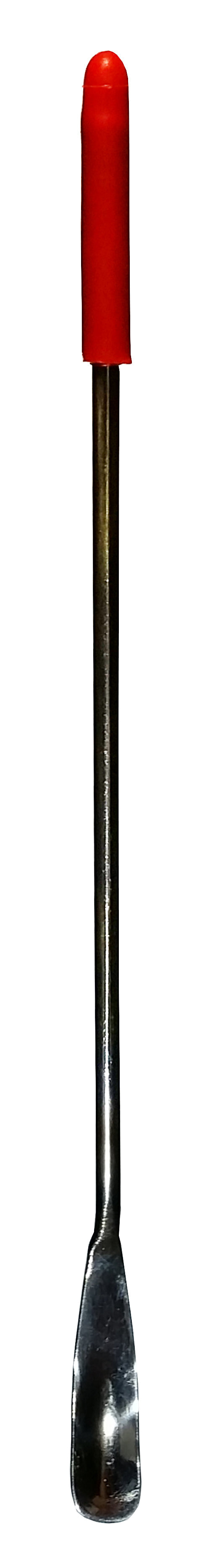 Semi-Micro Spoon with Plasticized Handle for Science Labs, 6 1/2" Length, Pack of 50