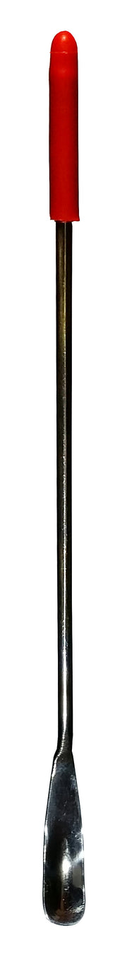 Semi-Micro Spoon with Plasticized Handle for Science Labs, 6 1/2" Length