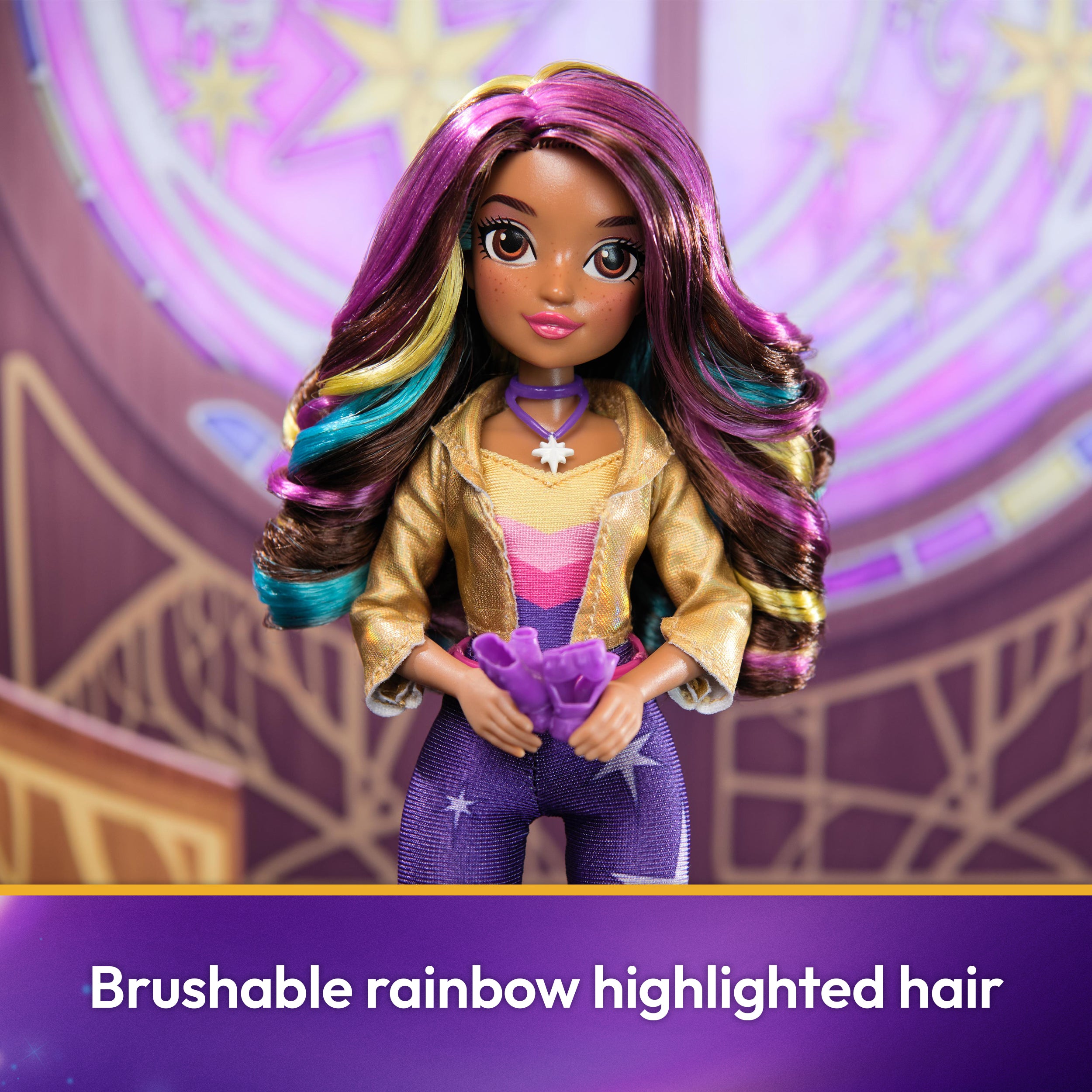 Unicorn Academy, Sophia Doll with 6 Accessories, 9.5”, Dolls & Unicorn Toys for Girls Ages 4 and up