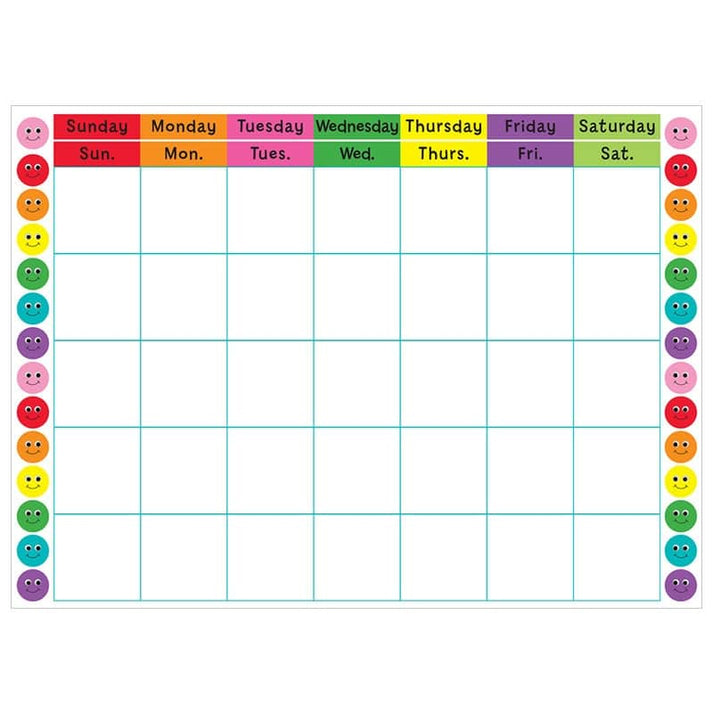 Calendar - Smiley Faces