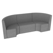 Pro Series Tallback Chairs 18" Seat Height, 3-Piece Set - Slate Gray Crosshatch