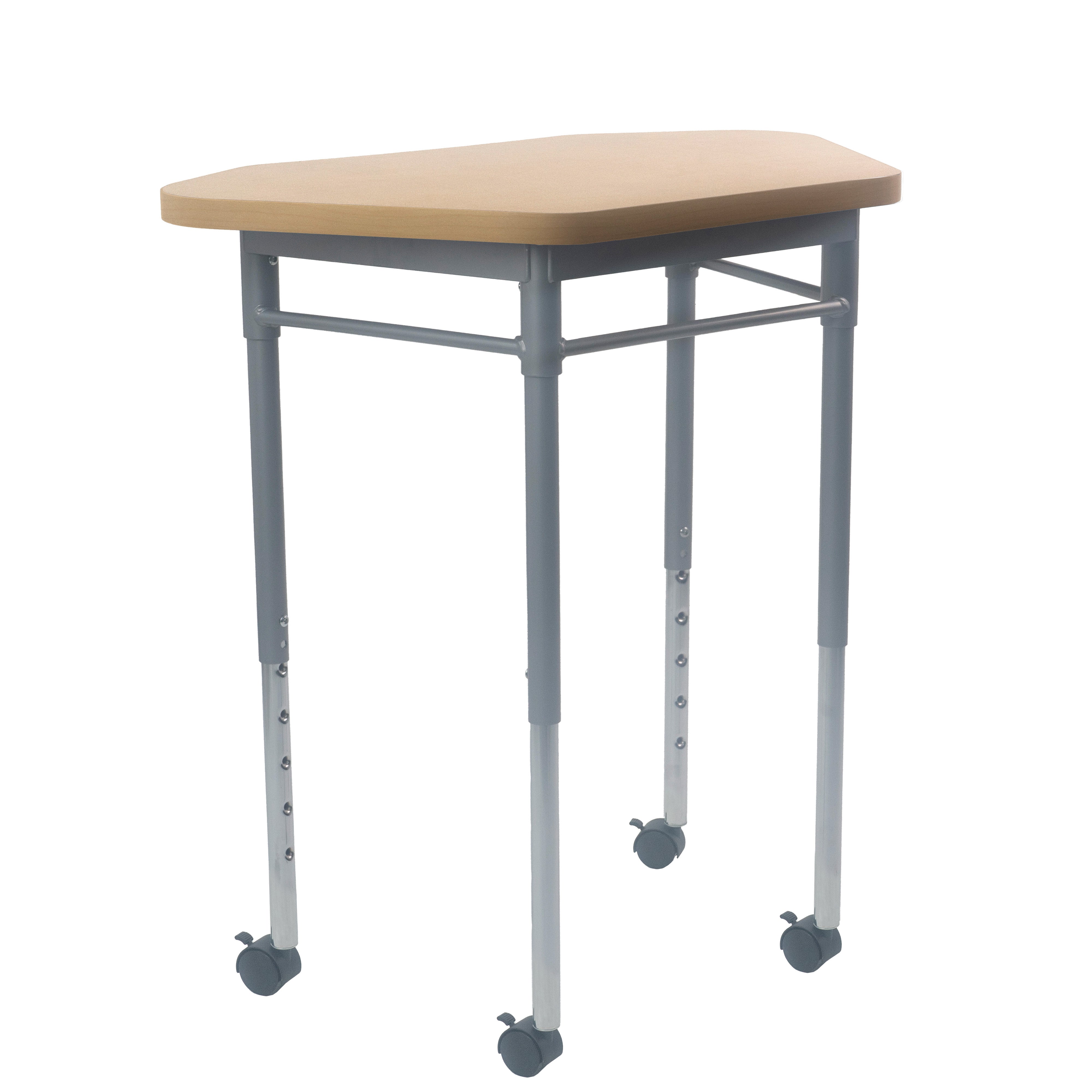 Collaborative Trap Desk - Maple/Maple Grain/Silver